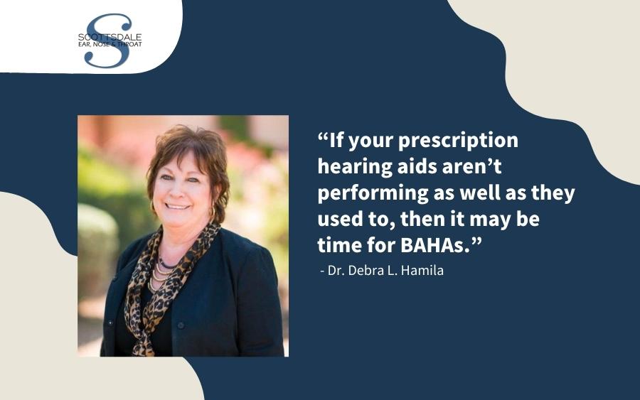 If your prescription hearing aids aren’t performing as well as they used to, then it may be time for BAHAs